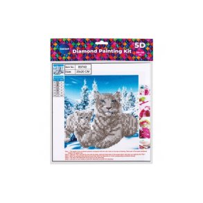 Diamond Painting 20 x 20cm. Snelandskab