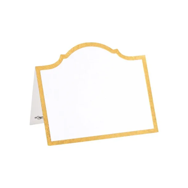 Bordkort Arch guld foil 8stk