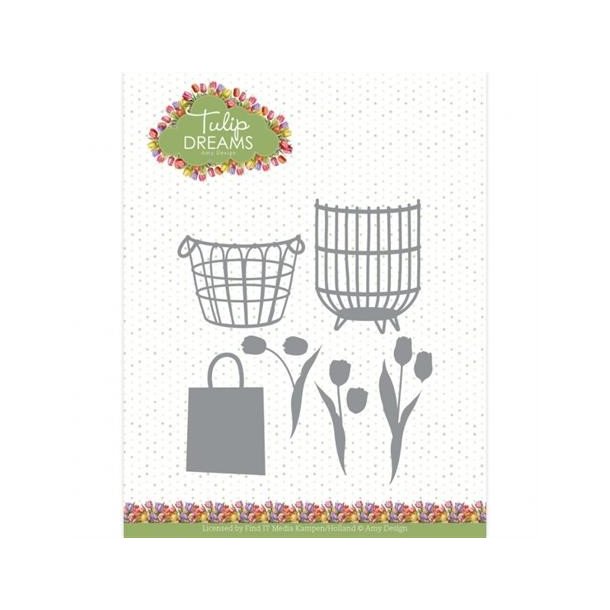 Die Tulip Basket ADD10331 Amy Design