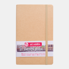 Sketch Book 13x21cm 80 sider Kraft