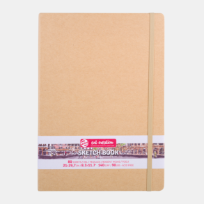 Sketch Book 21x29,7cm 80 sider Kraft