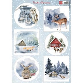 Klippeark Marianne Nordisk jul M19