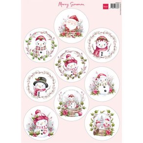 Klippeark Marianne Merry Snowmen M10