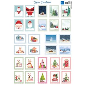 Klippeark Marianne Stamps Christmas M10