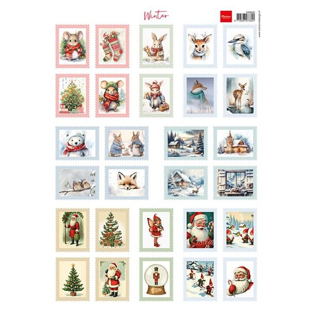 Klippeark Marianne Stamps Winter M10