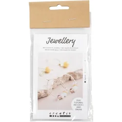 Mini Smykke kit Kreoler med perler