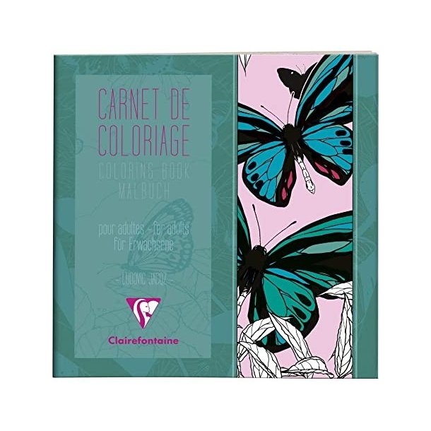 Malebog Carnet de coloriage sommerfugle 