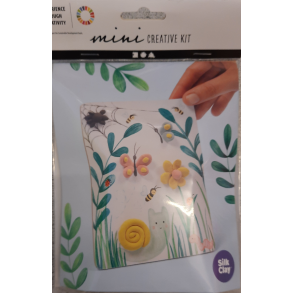 Mini kreativ s�t med silk clay