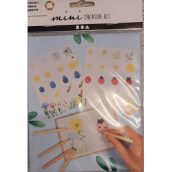 Mini kreativ st med farvelgge
