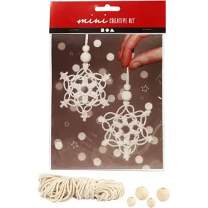 Mini DIY Kit 1 Pk., Macram Iskrystal, H: 10 cm