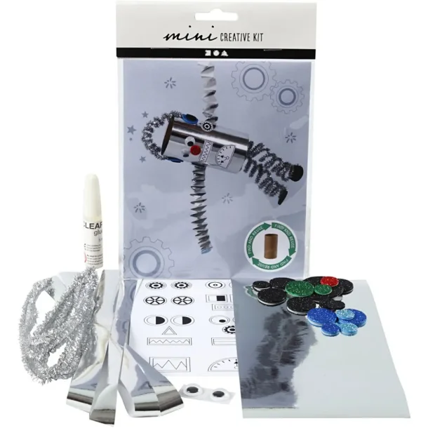 Mini DIY Kit 1 Pk., Toiletrulle Robot