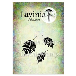 Red Oak Leaf Stamp Lavinia