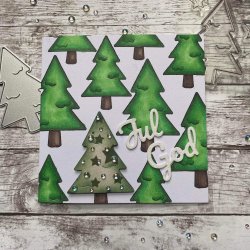 Juletrer m. stub die - Barto Design xxxx