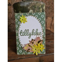 Designpapir Stjerner Jul 30,5 x 30,5 cm - Luna Hobby