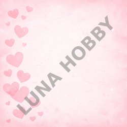 Papirblok UNGE DR�MME - 15,5 x 15,5 cm - Luna Hobby