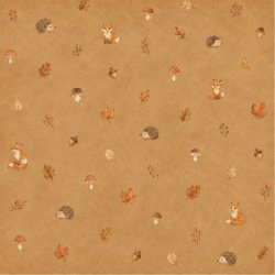 Papirblok Efter�r 1 15 x 15 cm - Luna Hobby