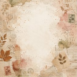 Papirblok Efter�r 1 15 x 15 cm - Luna Hobby
