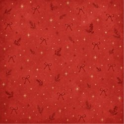 Papirblok Julehygge 15 x 15 cm. - Luna Hobby