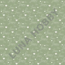 Papirblok Forever - 15 x 15 cm - Luna Hobby