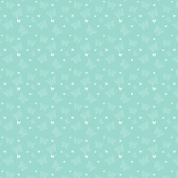 Designpapir Sommerfugle Gr�n 30,5 x 30,5 cm - Luna Hobby