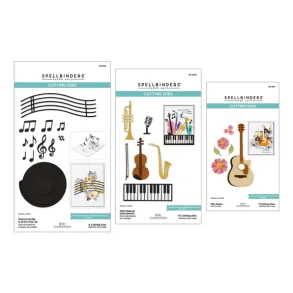 Die Small Instruments Bundle from the Bibi's Musical Notes Collection spellbinders BD-0979