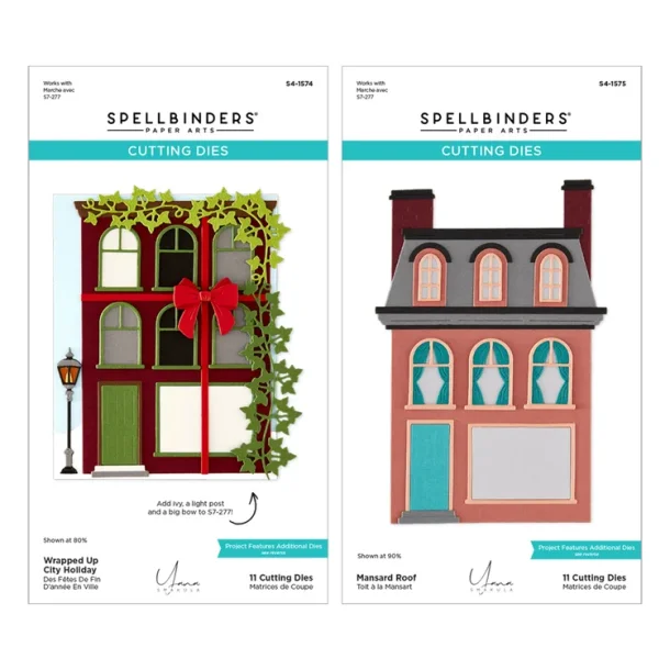 Dies Christmas City Holiday Die Bundle by Yana Smakula BD-1149