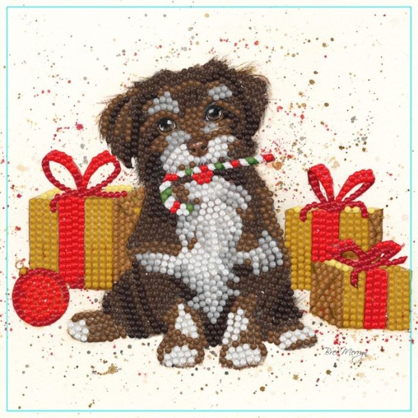 Sprakle Art Bree Merryn - Diamond Art Card Kit - Christmas Scamp