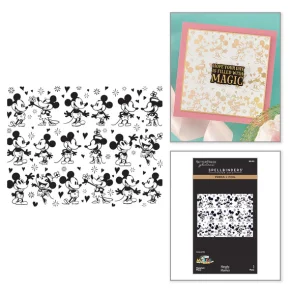 Press + foil plate Classic Mouse Happiest Place BP-353