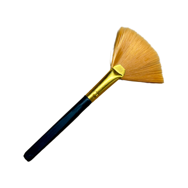 Mini fan brush