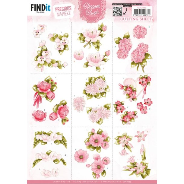 3D ark Marieke 12239 Blossom Blush - Mini M21