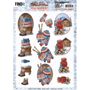 3D ark  Amy Design Hygge Harmony - Mountain Hut M47/B41