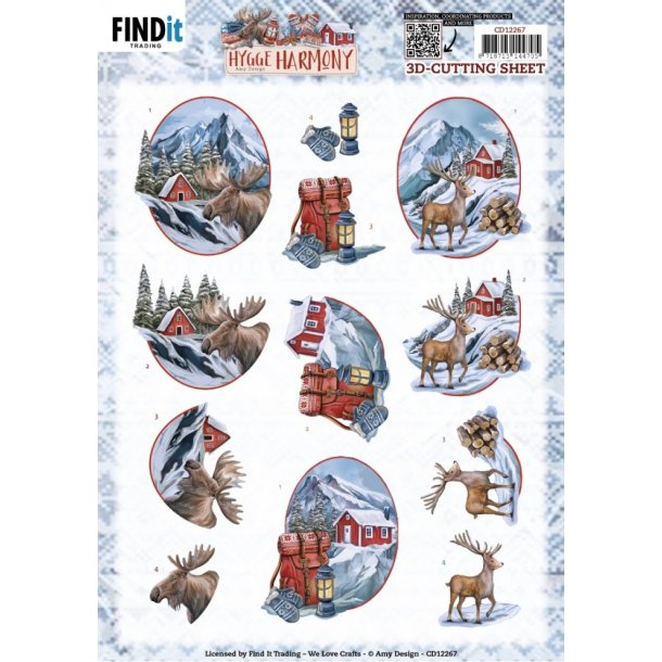 3D ark Amy Design - Hygge Harmony - Moose M47/B41