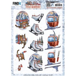 3D ark Amy Design - Hygge Harmony - Winter sports M47/B41