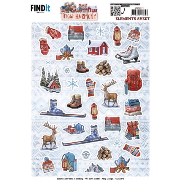 3D ark Amy Design - Hygge Harmony - Small elements M47/B41