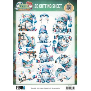 3D ark Berries Beauties - Happy Gnomes - Sew Much Love M34