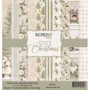 Papir blok Cozy Christmas Collection  - 12x12