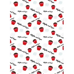 Papirblok A6 Fdselsdag - Luna Hobby 