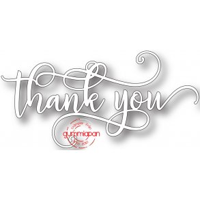 Die Thank you gummiapan D35