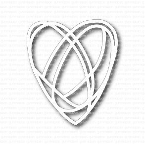 Die kradset hjerte gummiapan D35