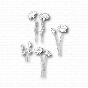 Die Sm� midsommar blommor gummiapan D29