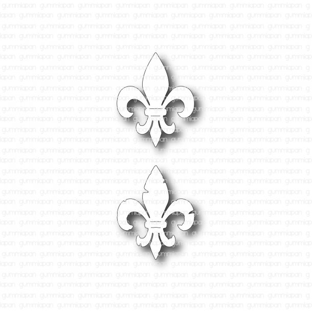 Die Fleur-de-lis - gummiapan D32