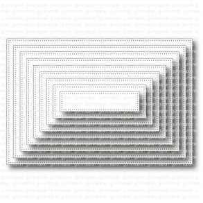 Gummiapan Die Pierced Nesting Rectangles  RESTORDRE