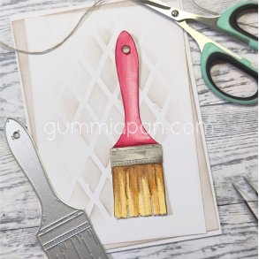 Die Bred Pensel Gummiapan 