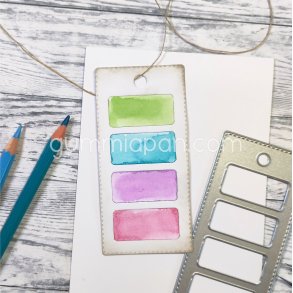 Die F�rgkarta Gummiapan 