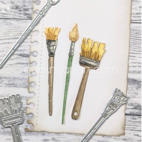 Die Litet Penselset Gummiapan 