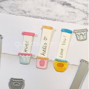 Die Syltburkar med Lappar Gummiapan 