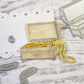 Die Smyckeskrin och Smycken Gummiapan 