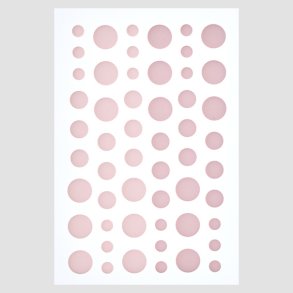 Enamel Dots MAT St�vet Pearly pink lys + m�rk Design5