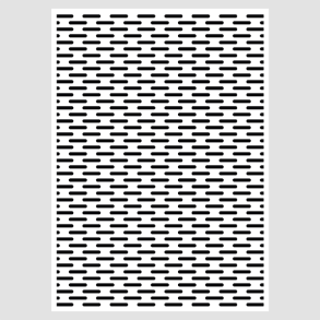 Stencil Metalstriber A5  Design5 