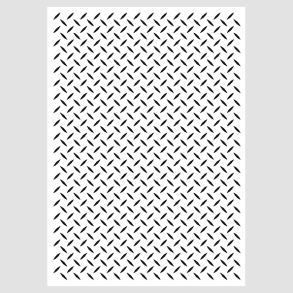 Stencil Metal striber A5 Design5 D22